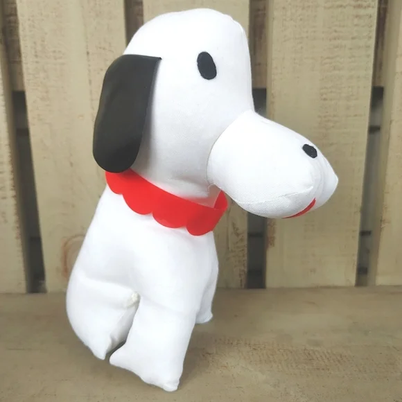 1960s White Beagle Dog “Snoopy” Carnival Prize Made In Taiwan Samwel  Product 9